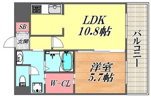 アウローラ武庫之荘の物件間取画像